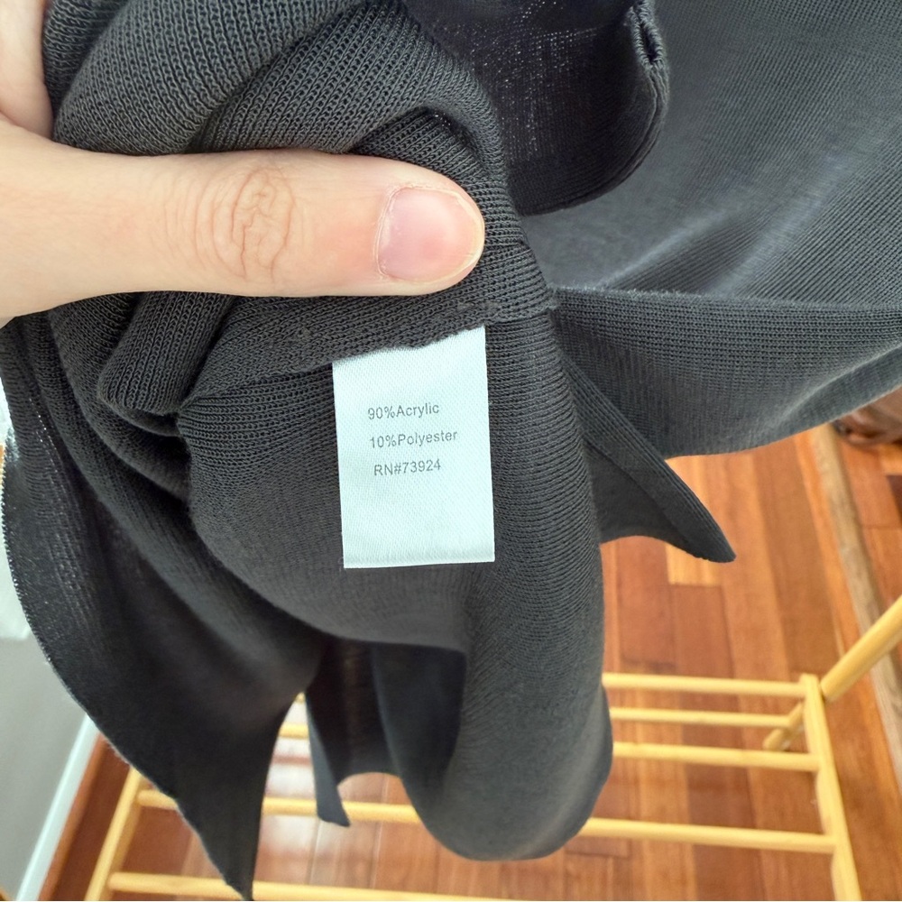 Ming Wang Black Sleeveless Scoop Neck Shell Top - Picture 6 of 6